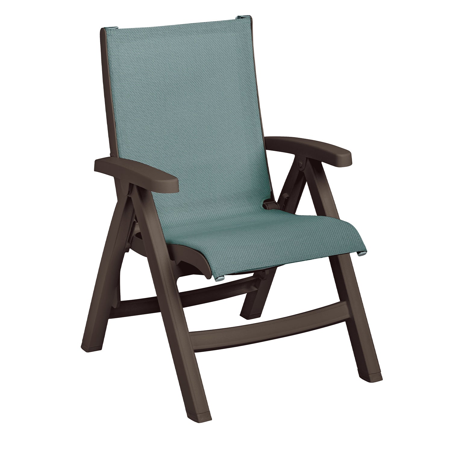 Blue sling chair sale