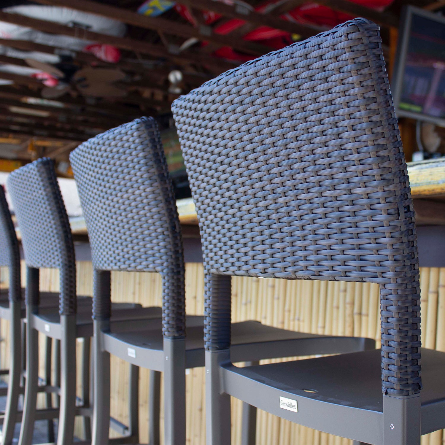 Wicker Haven: Crafting Pub Vibes with Resin Outdoor Furniture